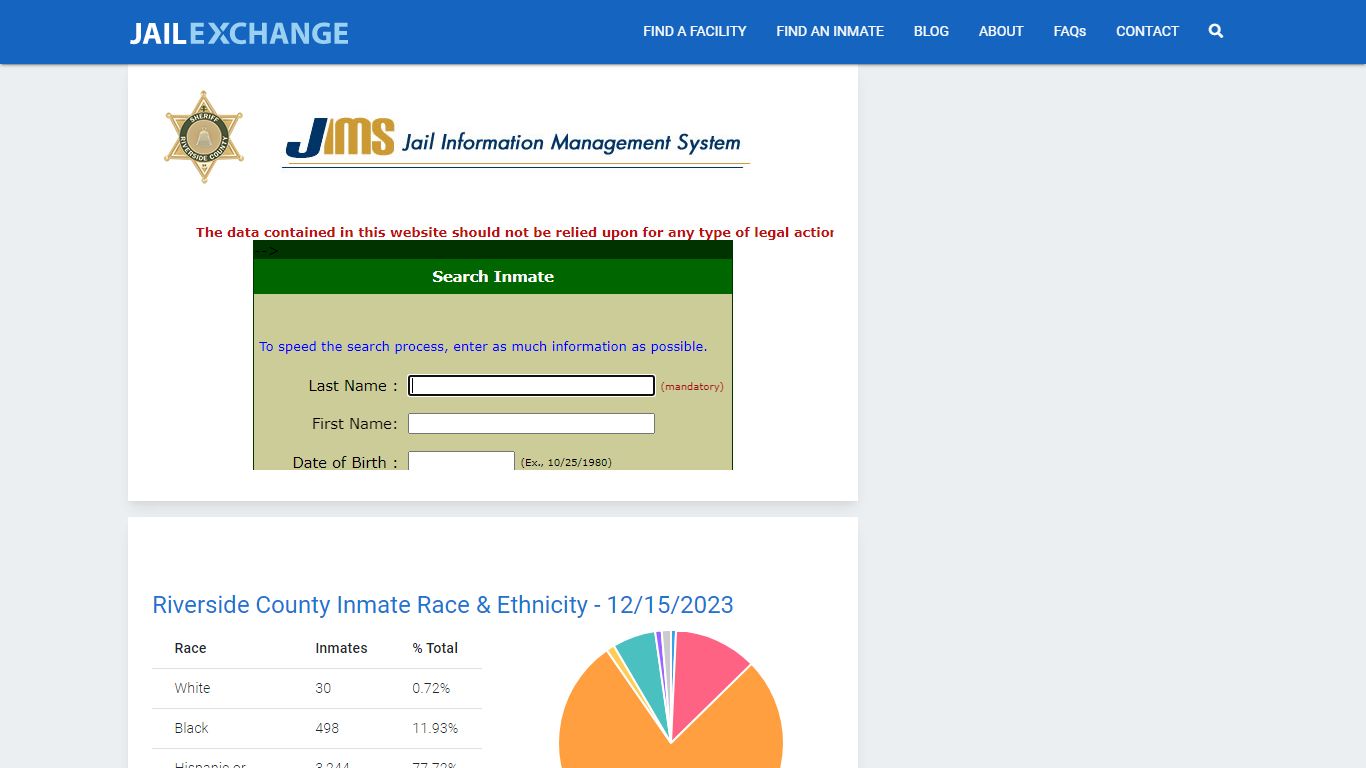 Cois M. Byrd Detention Center Inmate Search - Jail Exchange